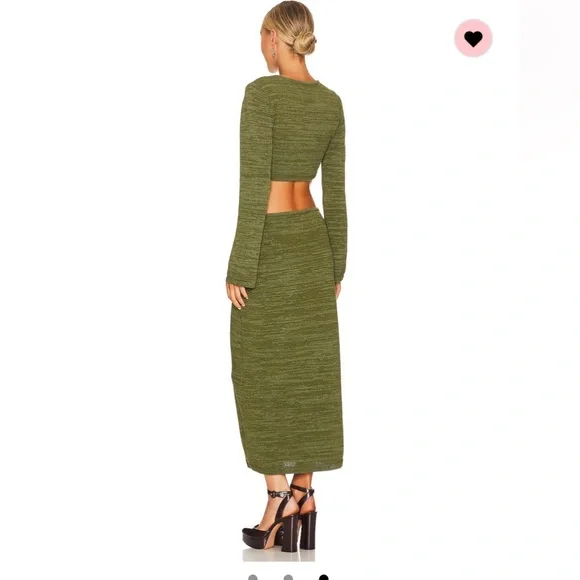 Kiwi color. Like new. Worn once - Picture 3 of 3